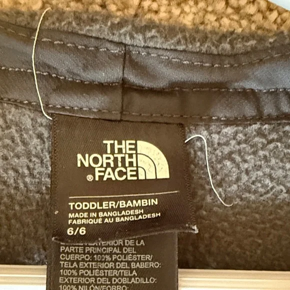 The North Face Charcoal Snow Bib Overalls - Picture 3 of 5